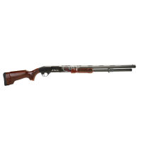 Imagem de ESPINGARDA CAL.12GA 28" CBC PUMP SAVANA CORONHA MADEIRA - OXIDADA